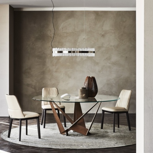 Tavolo Skorpio Round Cattelan Italia